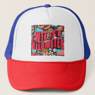 WTF Is A Kilometre Funny Trucker Hat
