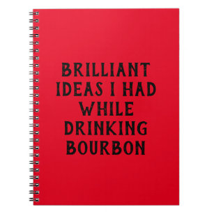 WTF Notebook Collection - Bourbon Inspired