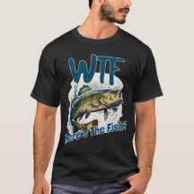 WTF Où est le T-shirt poisson
