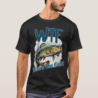 WTF Où est le T-shirt poisson