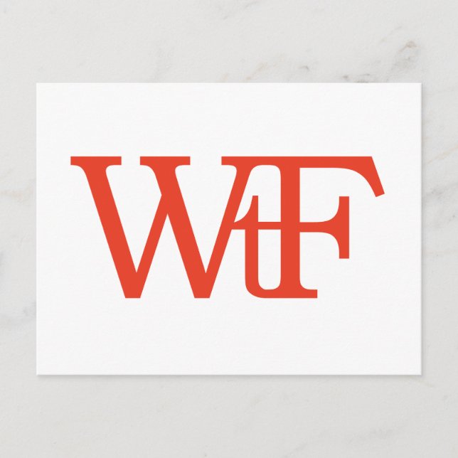 WtF Postcard (Front)