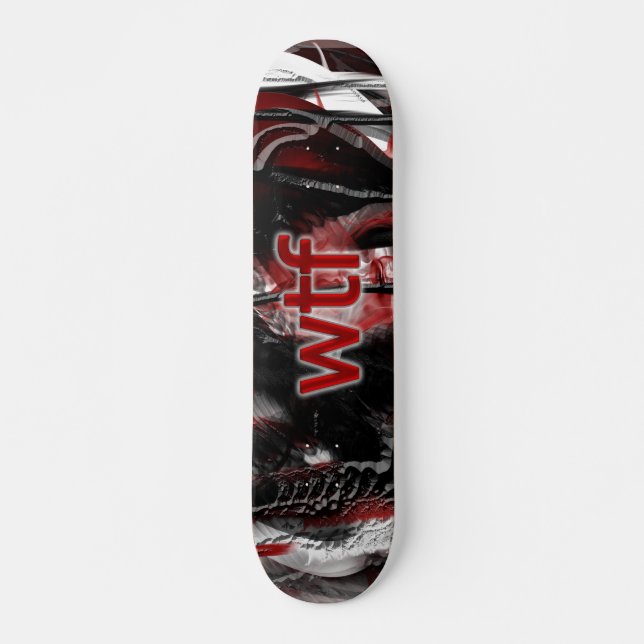 wtf skateboard (Front)