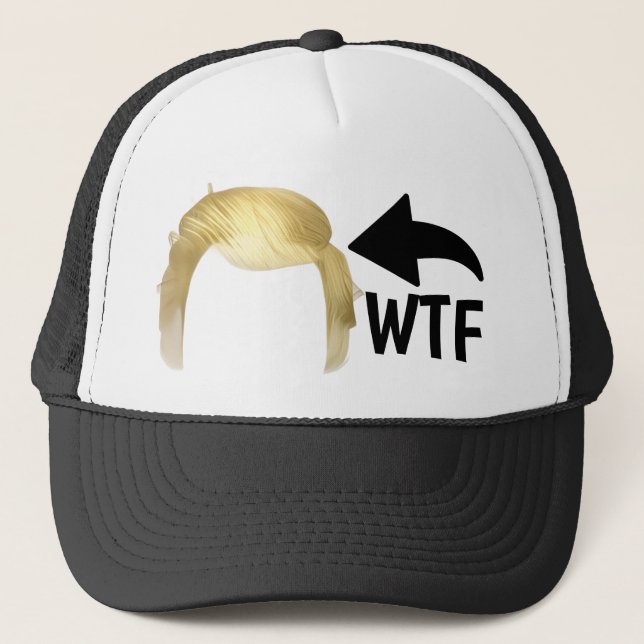WTF TRUCKER HAT (Front)