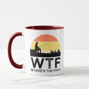 WTF - Where's The Fish? Mug