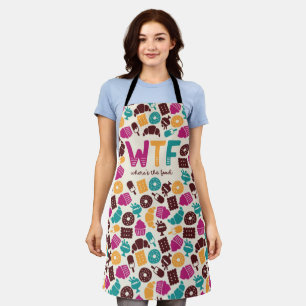 WTF Where's The Food Apron