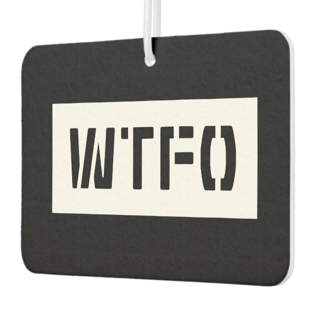 WTFO AIR FRESHENER (Left)