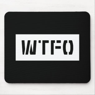 WTFO MOUSE PAD