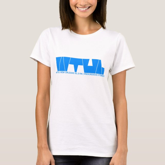 WTUL Radio Station Women's Circle Top (Front)