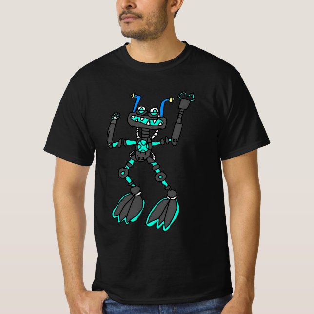 Wubbox happy green T-Shirt (Front)