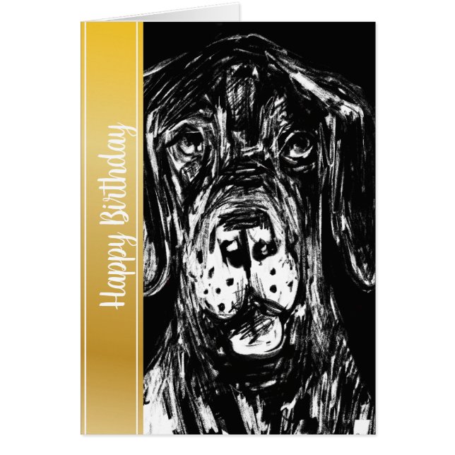 Wuff wuff, Joyeux anniversaire d'un grand Danois (Devant)