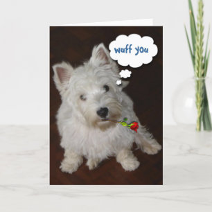 Wuff You Holiday Card