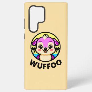 Wuffoo Adventures Cute Kawaii Puppy animation logo Samsung Galaxy Case
