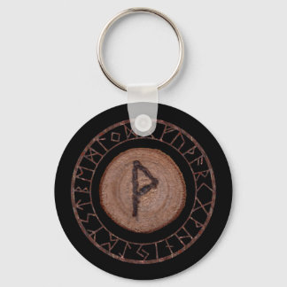 Wunjo - Elder Futhark rune Keychain