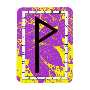 Wunjo Viking Rune Magnet - Joy!