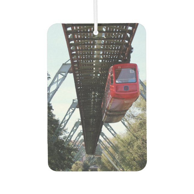 Wuppertal Floating Train / Wuppertaler Schwebebahn Air Freshener (Front)