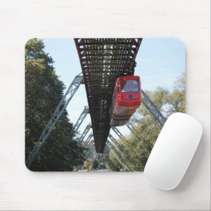 Wuppertal Floating Train / Wuppertaler Schwebebahn Mouse Pad