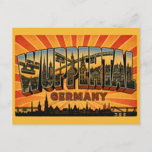 Wuppertal Germany Schwebebahn Postcard