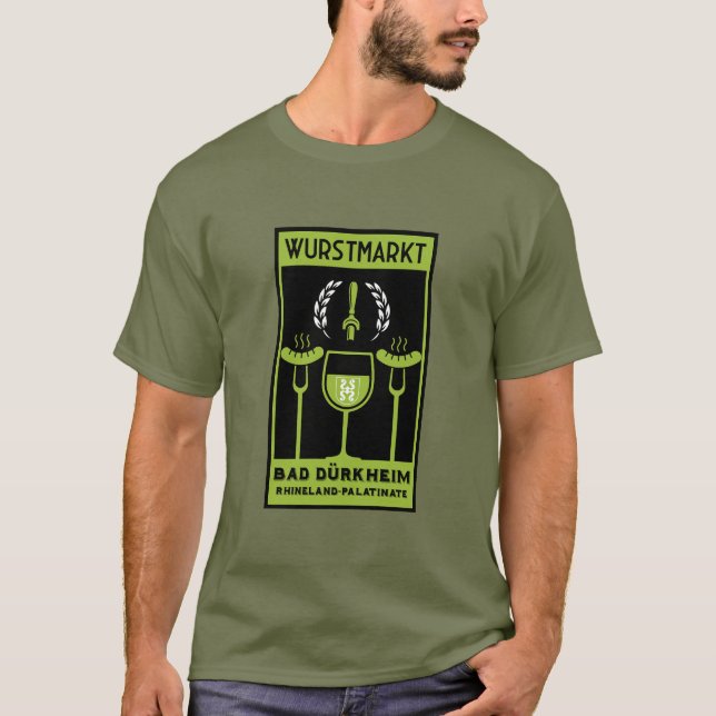 Wurstmarkt Bad Dürkheim T-Shirt (Front)