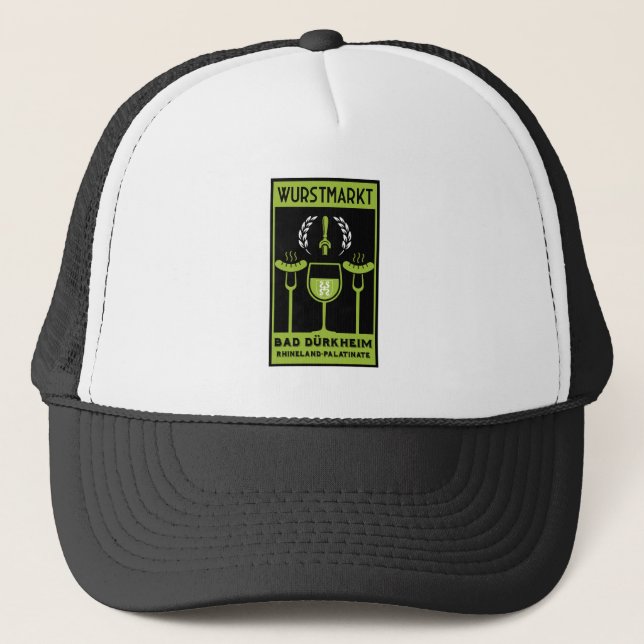 Wurstmarkt Bad Dürkheim Trucker Hat (Front)