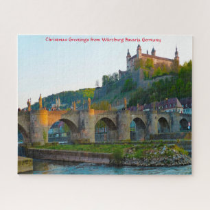 Würzburg Bavière Allemagne. Jigsaw Puzzle