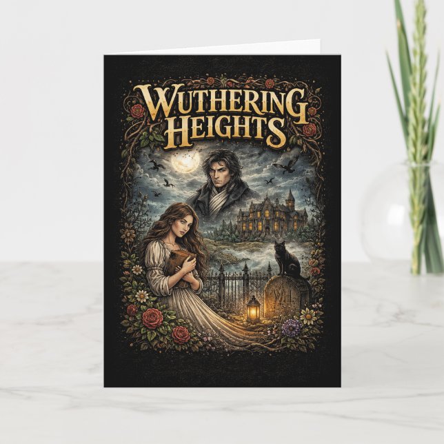 Wuthering Heights Holiday Card (Front)