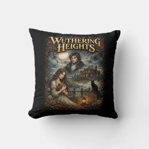 Wuthering Heights Throw Pillow