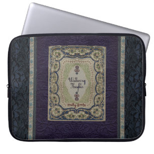 Wuthering Heights Vintage Book Design Laptop Sleeve