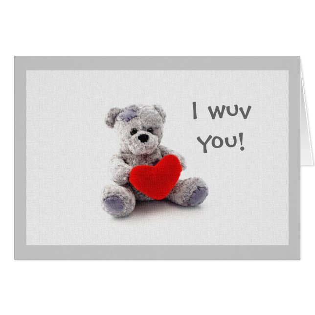 Wuv I vous ! (Devant horizontal)