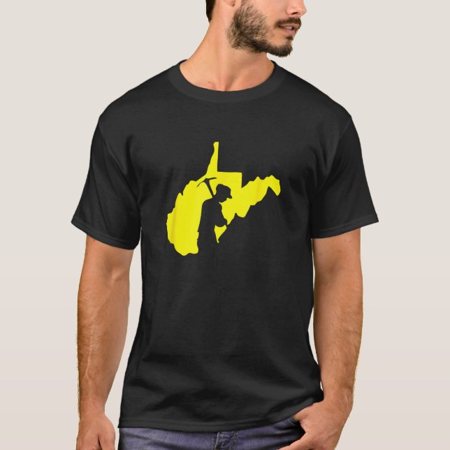 WV Coal Miner  T-Shirt (Front)