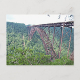 WV New River Gorge Bridge Postcard