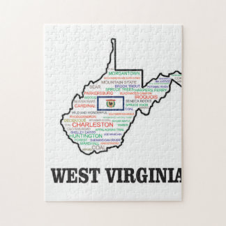 WV WORD CLUSTER GLORY JIGSAW PUZZLE