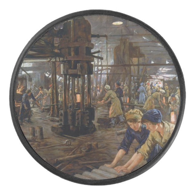 WW1 1918 Les femmes qui travaillent dans une usine (Devant)