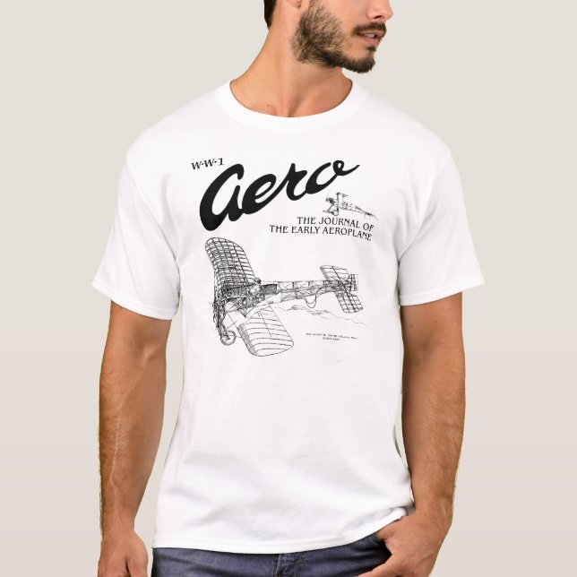WW1 Aero Bleriot XI T-Shirt (Front)