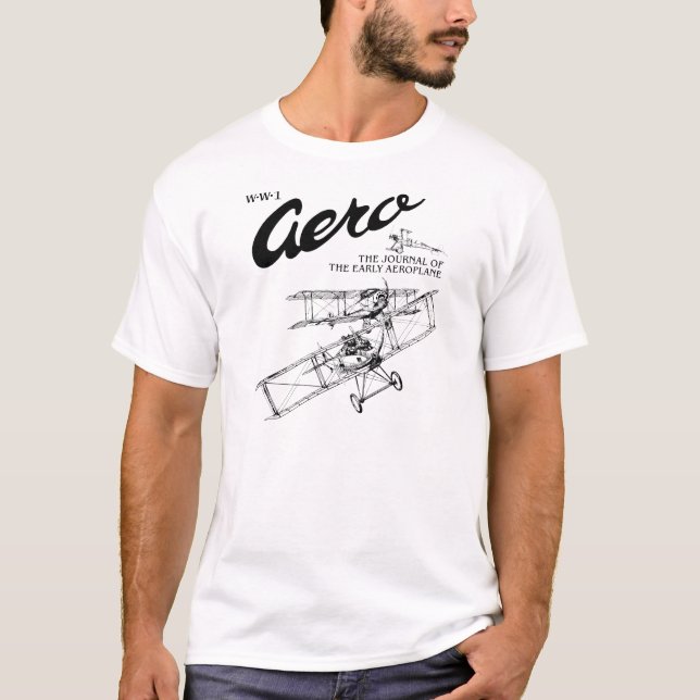 WW1 Aero Halberstadt D.II / Fokker D.III T-Shirt (Front)