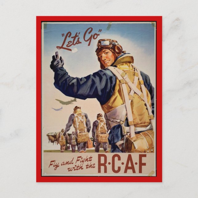 WW1 carte collectrice 1914 CANADA PROPAGANDA (Devant)