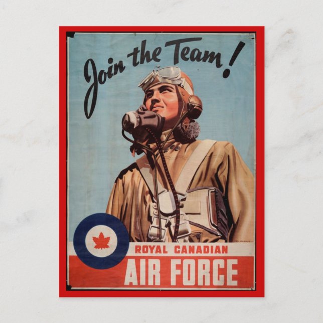 WW1 carte collectrice 1914 CANADA PROPAGANDA (Devant)