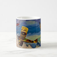 WW1 Dogfight over France, Coffee Mug