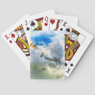 WW2 Aircraft AIR FORCE RAIDERS Playing Cards
