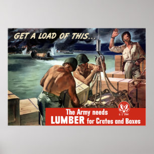 WW2 Army Poster