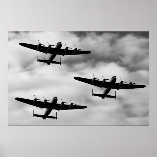 WW2 Avro Lancaster Bomber Poster | Zazzle