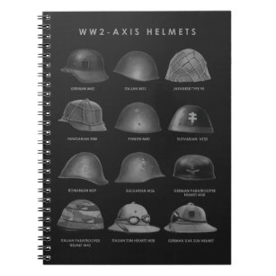 WW2 - Axis Helmets  Notebook