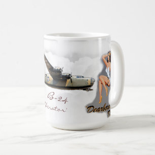WW2 - B-24  Nose Art Coffee Mug