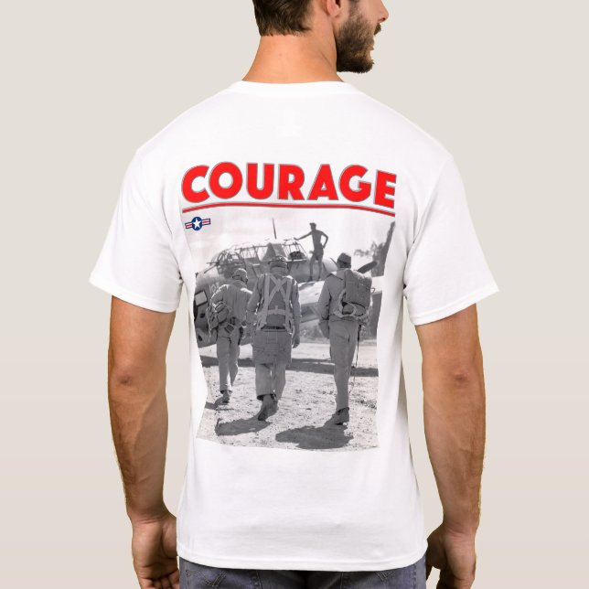 WW2 COURAGE - TBF Avenger T-Shirt (Back)