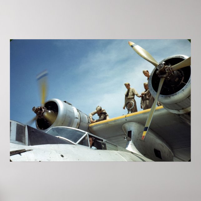 WW2 Naval Aviation Poster (Front)
