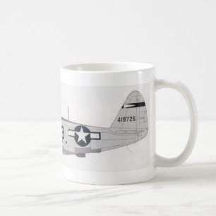 ww2 p-47 coffee mug