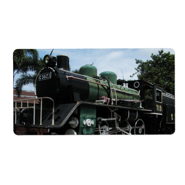 WW2 Steam Train at the River Kwai Bridge (Front)