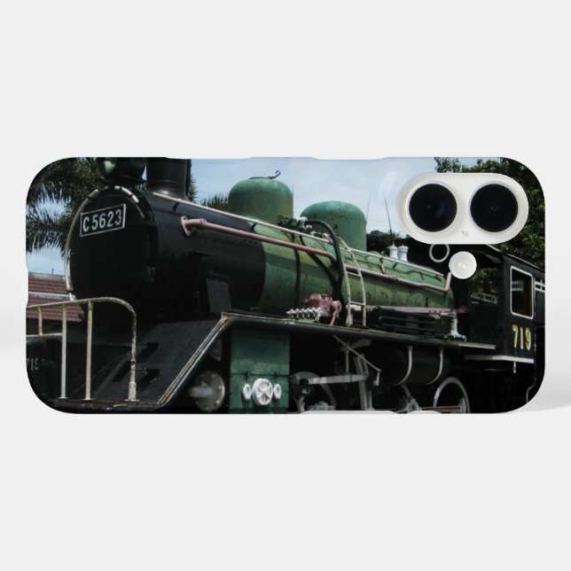 WW2 Steam Train at the River Kwai Bridge Case-Mate iPhone Case (Back (Horizontal))