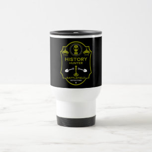 WW2 Trench Battlefield Metal Detectorist Travel Mug