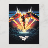 WW84 | 80's Retrowave Wonder Woman Graphic