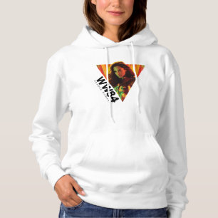 WW84 Red-Orange Wonder Woman Kaleidoscope Hoodie
